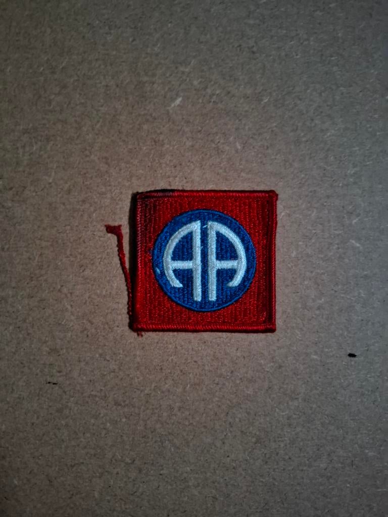 US WWII 82ND AIRBORNE PATCH, Ophalen of Verzenden, Landmacht, Amerika, Embleem of Badge