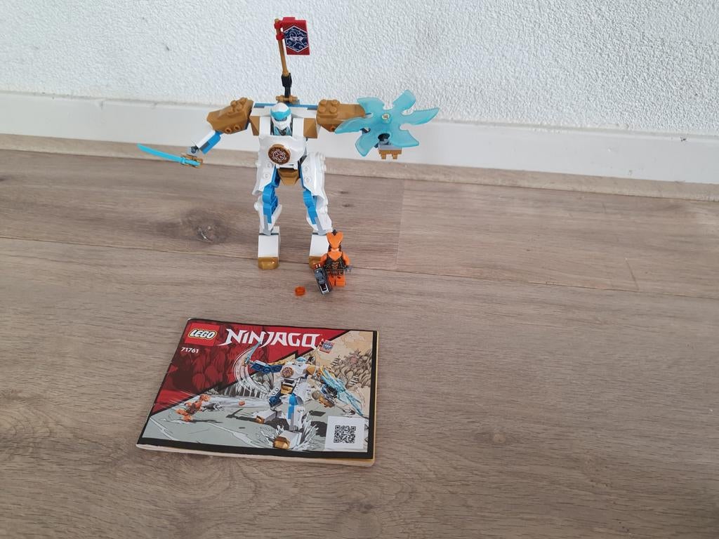 LEGO Ninjago Zane set met boekje, zonder doos, Ophalen of Verzenden