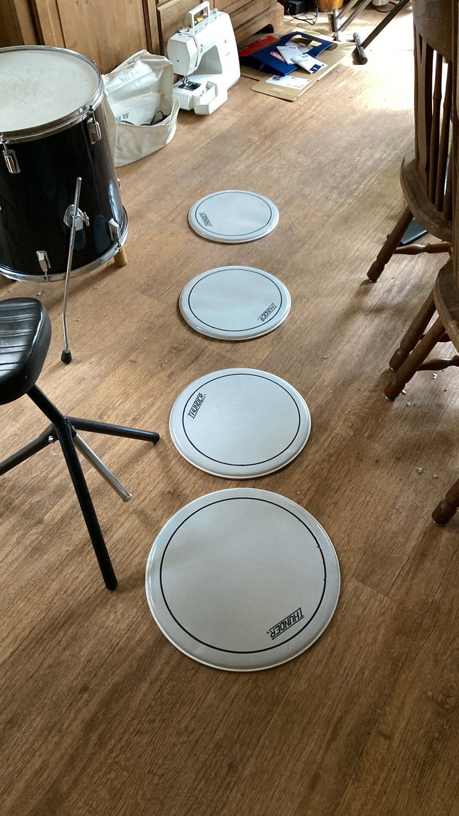 Drumstel, Muziek en Instrumenten, Ophalen, Gebruikt, Overige merken