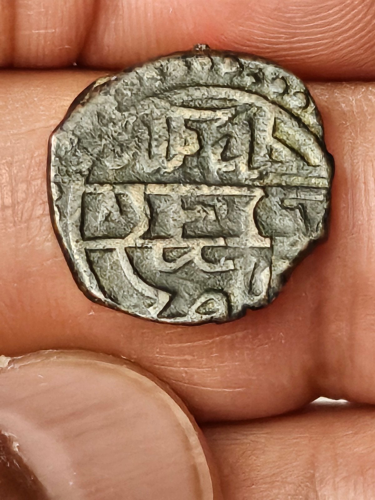 Oude ottomaanse turkije turkse coper munt fatih sultan, Ophalen of Verzenden