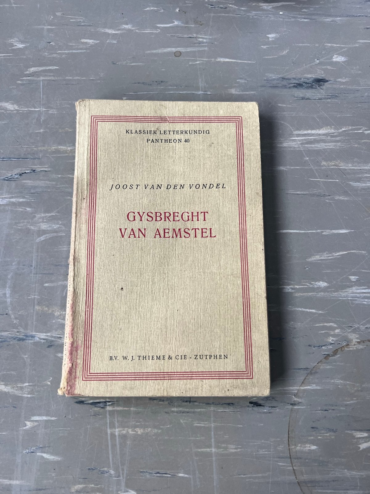 Gysbreght van Aemstel - Joost van den Vondel (Klassiek), Ophalen of Verzenden, Gelezen, Nederland