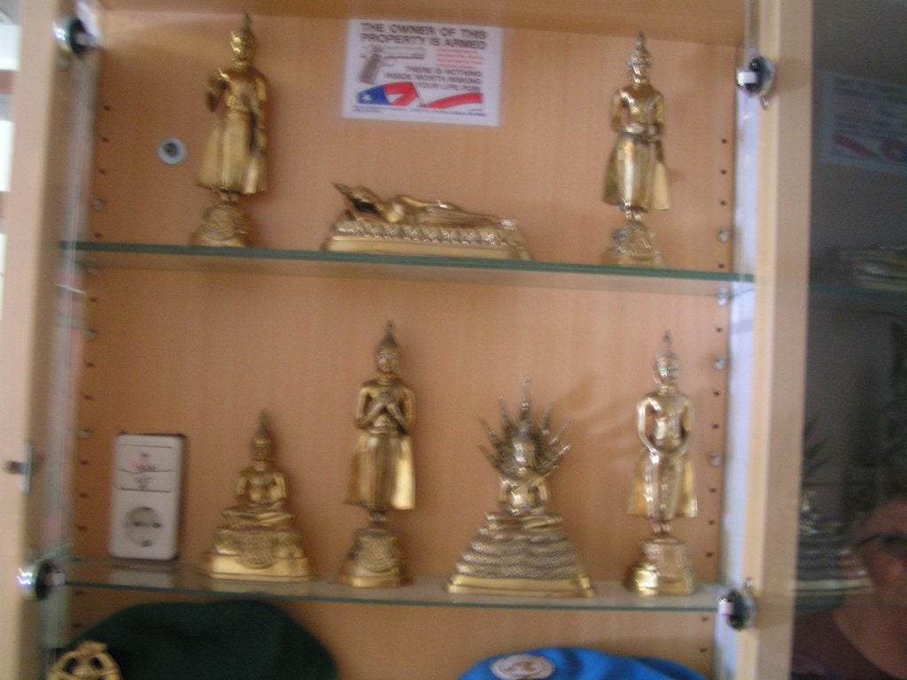 complete serie boedha beelden  (brons/koper), Ophalen of Verzenden, Nieuw, Beeld(je), Boeddhisme