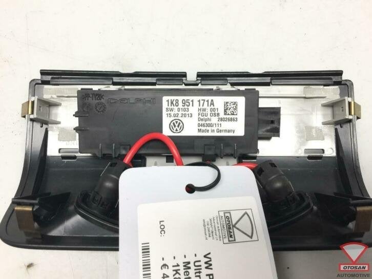 vw polo 6r 6c ultrasoonsensor alarm met afdekking 1k8951171a, Gebruikt, Volkswagen, Volkswagen AG, Berliner Ring 2
38440  Wolfsburg, DE