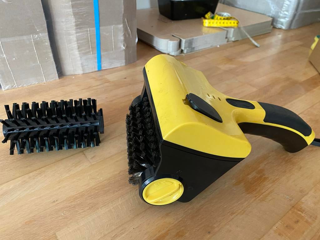 Elektrische BBQ borstel voor moeiteloze reiniging, Tuin en Terras, Barbecue-accessoires, Zo goed als nieuw, Ophalen of Verzenden