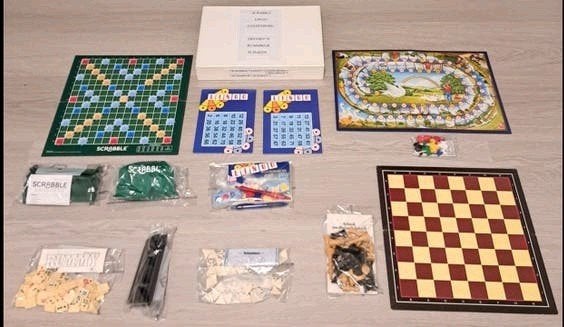 Scrabble, lingo, ganzenbord, rummikub, triominos, schaken., Hobby en Vrije tijd, Ophalen of Verzenden, Nieuw