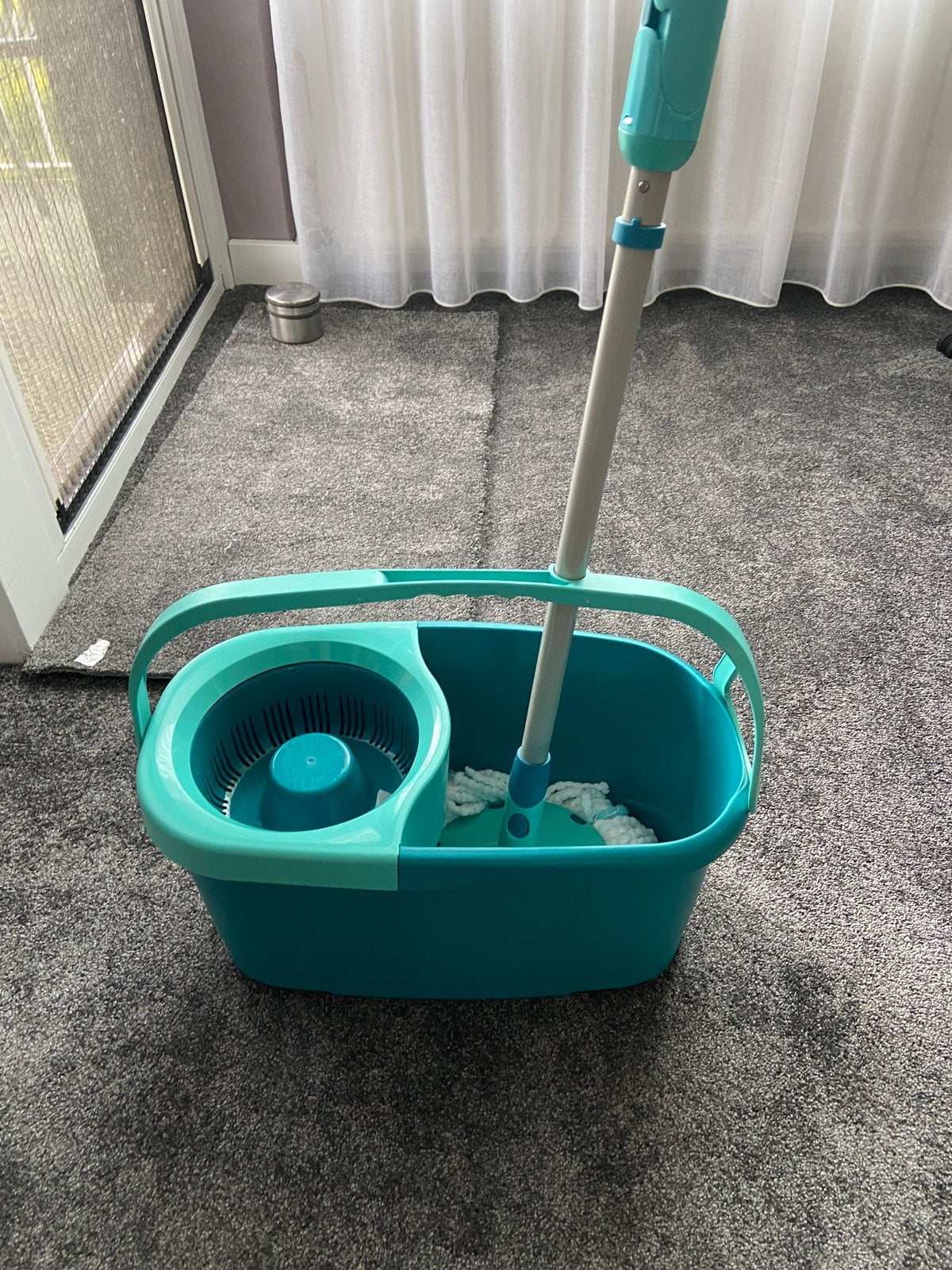 Leifheit clean twist disc mop te koop, Ophalen, Dweilemmer, -bak, of -wagen