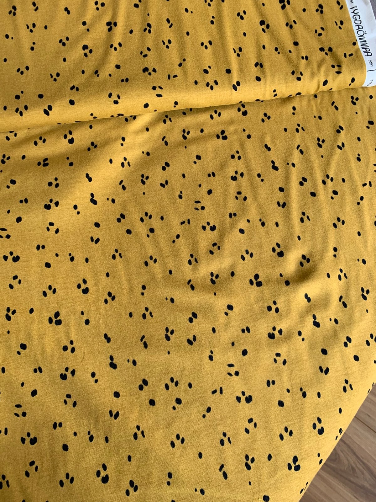 Tygdrommar Katoentricot stof, Hobby en Vrije tijd, Stoffen en Lappen, 120 cm of meer, 200 cm of meer, Ophalen of Verzenden, Zo goed als nieuw