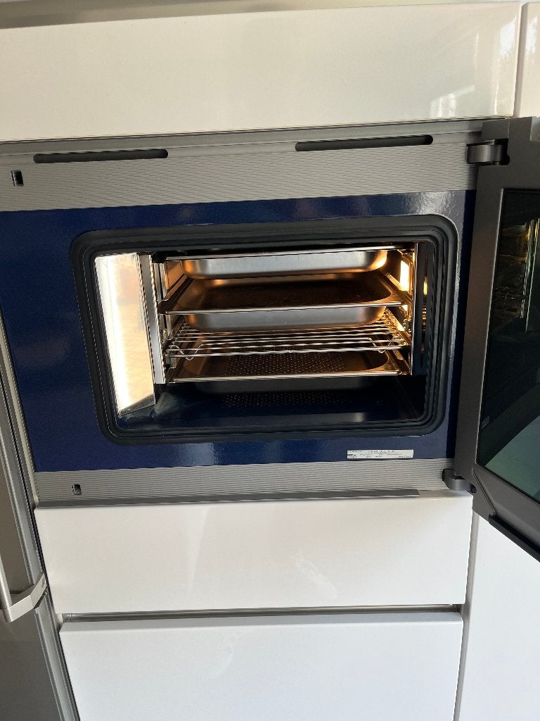 Gaggenau RVS Combi-Stoomoven in één., Ophalen, 45 tot 50 cm, Stoom, Inbouw