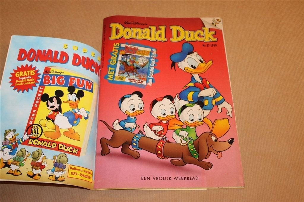 Donald Duck 27 1999 — Met Cowboy op de Cutty Sark, Eén stripboek, Ophalen of Verzenden, Gelezen