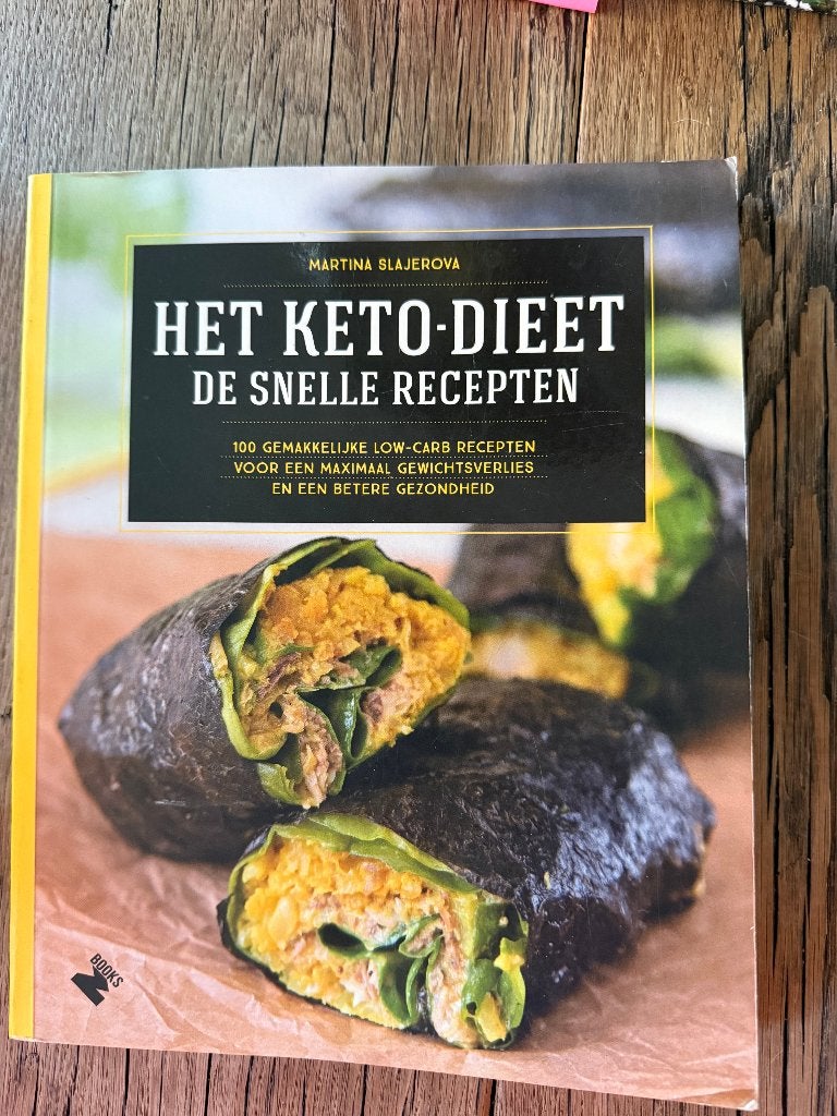 Het Keto-Dieet: 100 Snelle Low-Carb Recepten, Boeken, Ophalen of Verzenden, Zo goed als nieuw, Dieet en Voeding