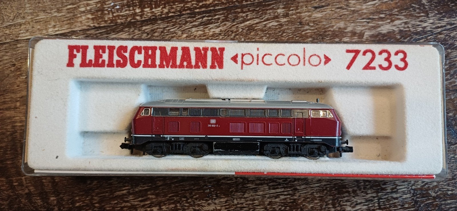 Fleischmann locomotief 7233 met Marklin wagons en toebehoren, Hobby en Vrije tijd, Modeltreinen | H0, Gebruikt, Fleischmann, Ophalen of Verzenden