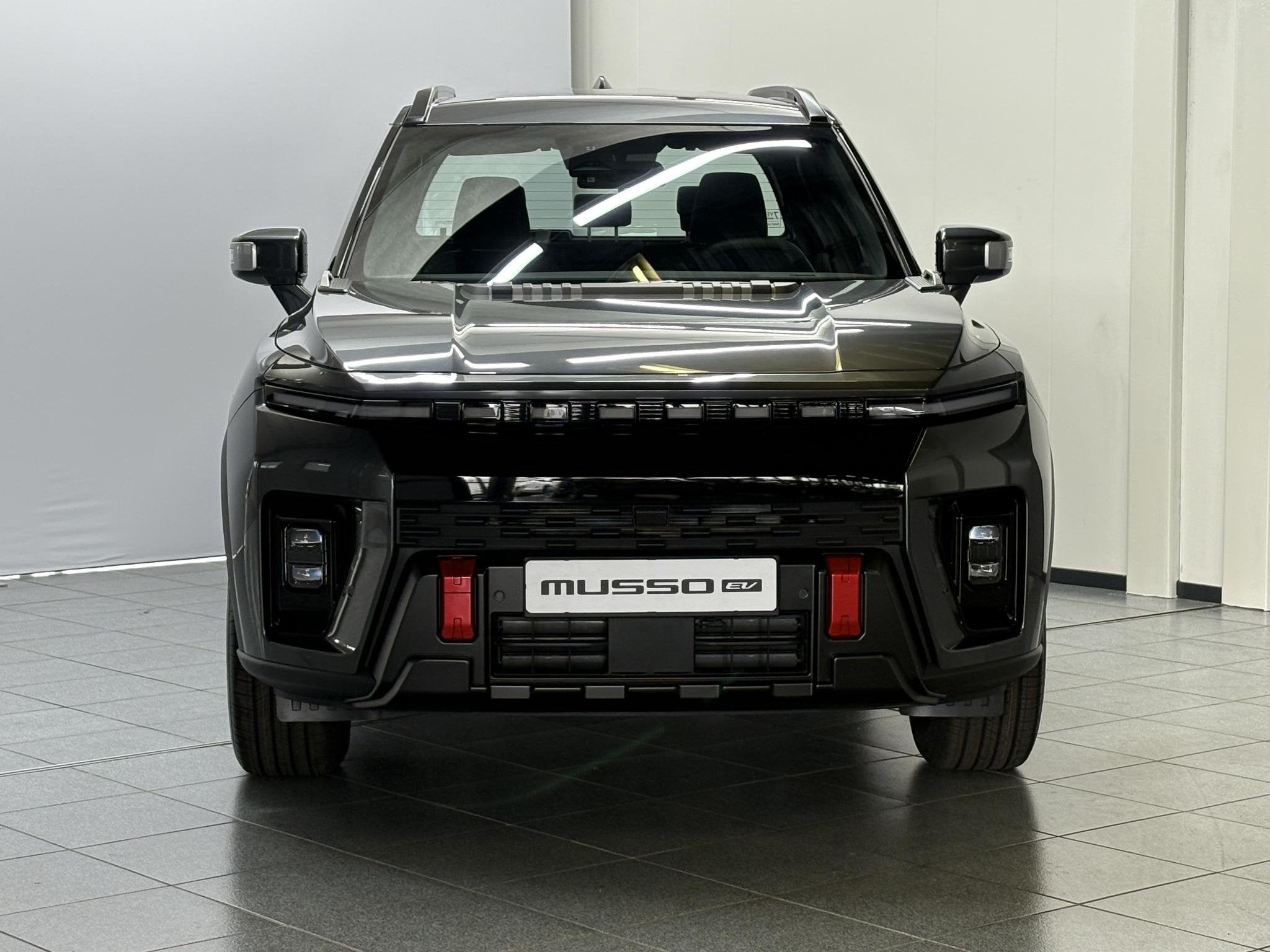 KGM Musso EV Bronze 80.6 kWh 4WD Automaat, Keyless Entry/Sta, Auto's, 12 maanden, Stof, 379 km, Automatische klimaatregeling
