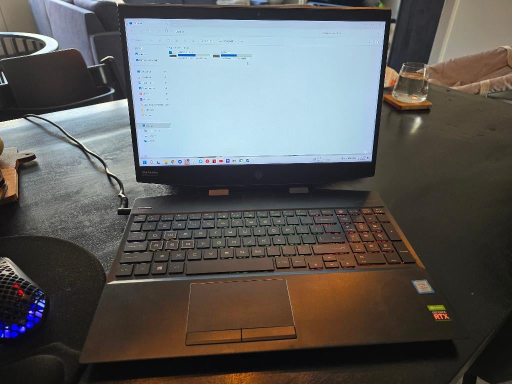 OMEN by HP 15-dh0950nd Gaming Laptop 3TB opslag, Gebruikt, Met videokaart, 2 tot 3 Ghz, 8 GB