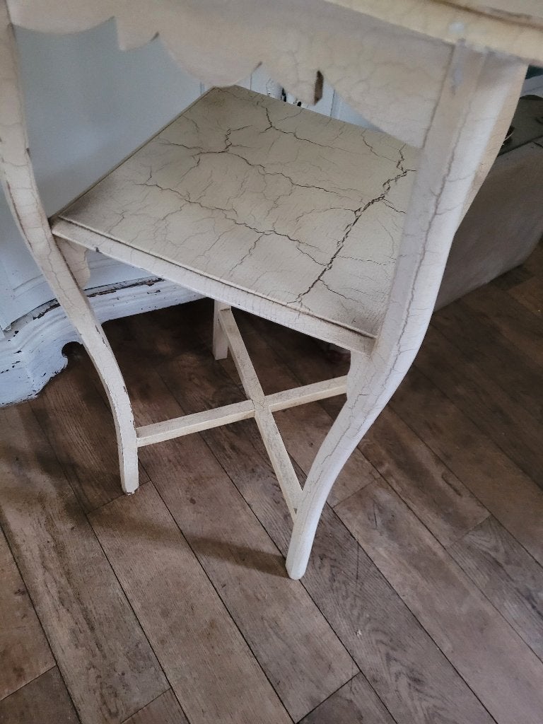 Vintage houten plantentafel 80 x 44 x 44, Ophalen of Verzenden