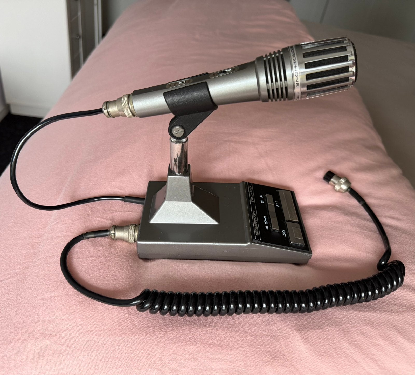 Kenwood MC-60 tafel bureau microfoon + Yaesu MH-10F8, Telecommunicatie, Zenders en Ontvangers, Ophalen of Verzenden, Gebruikt