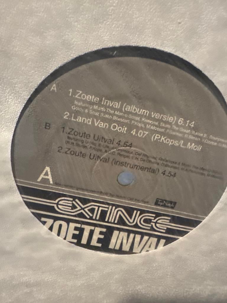 Extince - Zoete Inval Vinyl Plaat (Album Versie), Ophalen, Gebruikt, 12 inch