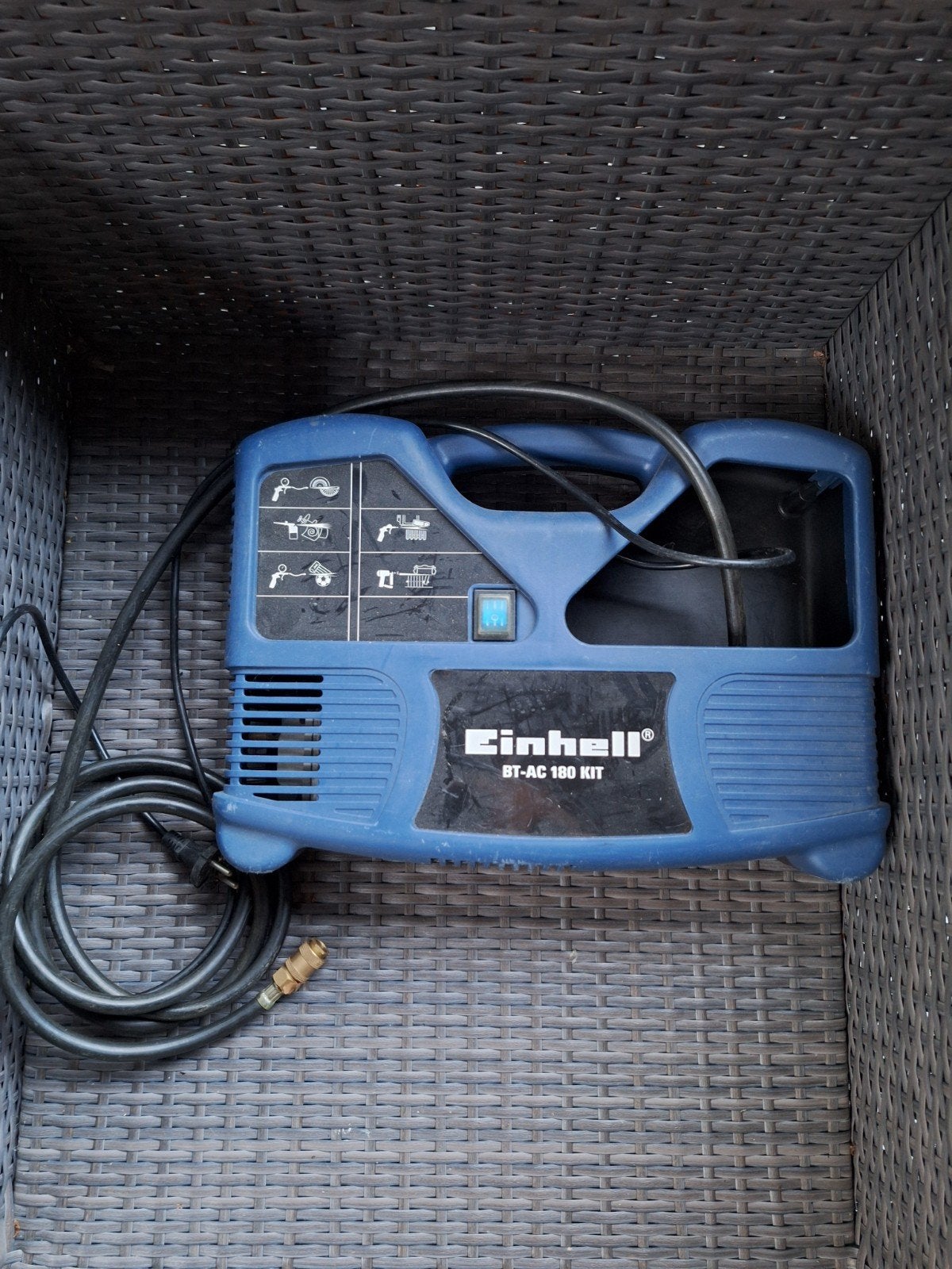 Compressor Einhell, Ophalen of Verzenden, Zo goed als nieuw