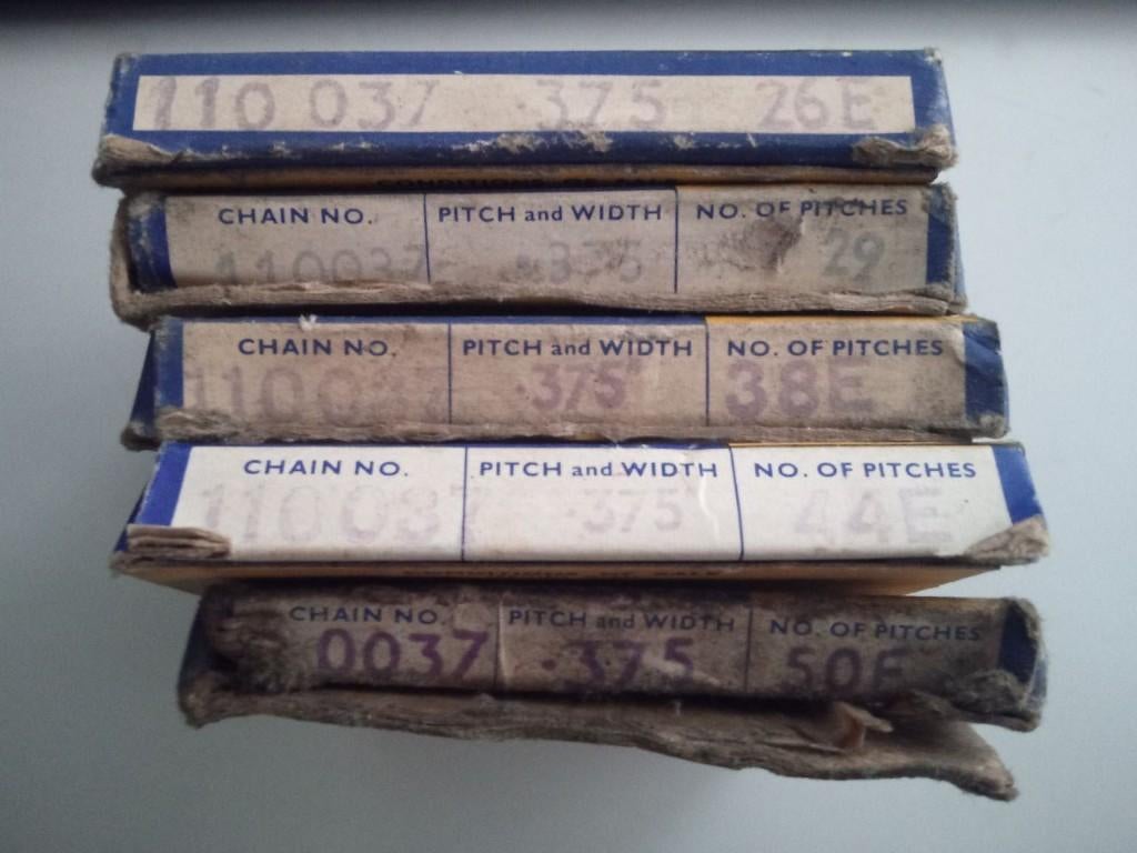 Renold chain 110037 motorketting voor Norton, BSA, Ariel?, Ophalen of Verzenden, Nieuw, Overige typen, Overige merken