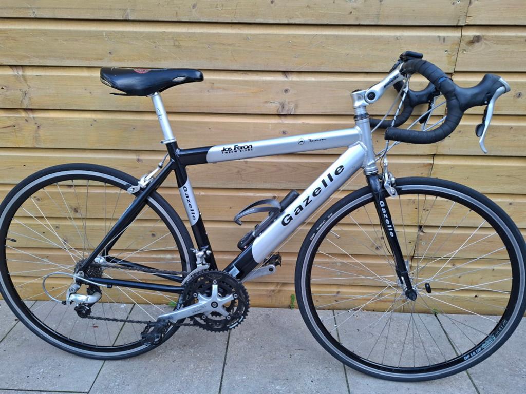 Nette Gazelle Racefiets., Fietsen en Brommers, Fietsen | Racefietsen, Ophalen, Aluminium, 49 tot 53 cm, Zo goed als nieuw