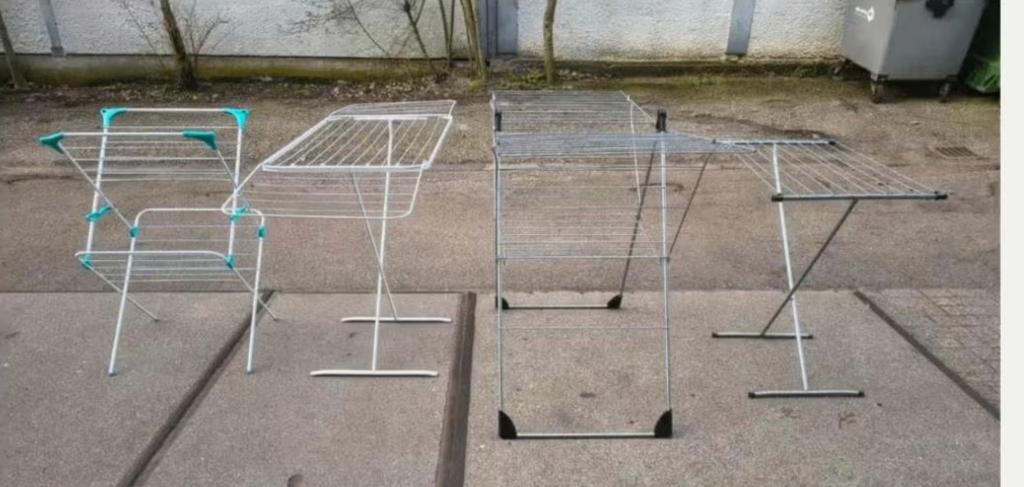wasrek diverse modellen 5 euro per stuk, Tuin en Terras, Droogmolens en Wasrekken, Ophalen, Gebruikt, ., Wasrek