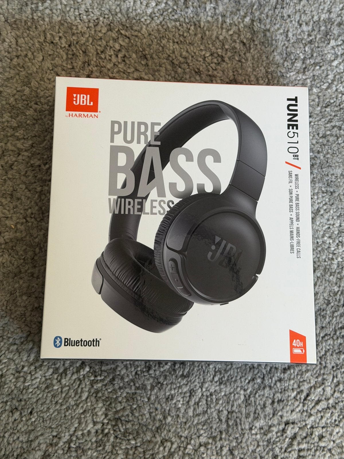 JBL Tune 510BT Draadloze Koptelefoon – Nieuw, Ophalen of Verzenden, Nieuw, Overige merken, Bluetooth