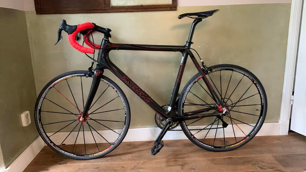 Isaac Impulse, Fietsen en Brommers, Fietsen | Racefietsen, Carbon, Zo goed als nieuw, 57 tot 61 cm, Meer dan 20 versnellingen