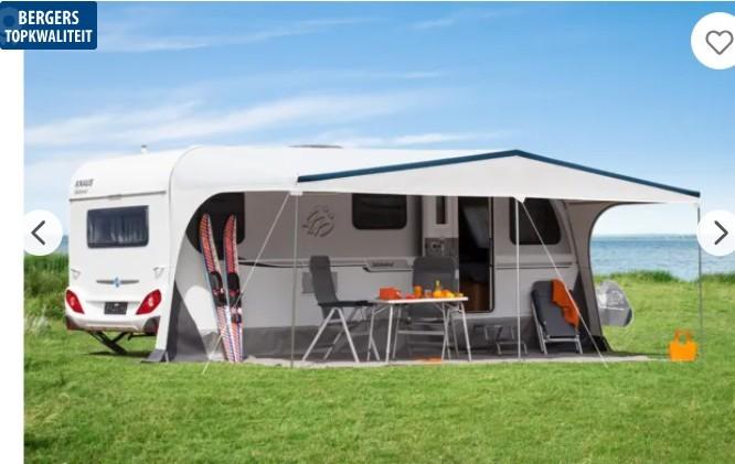 Complete Voortent / Luifel Berger Solera Lux II, Ophalen, Zo goed als nieuw