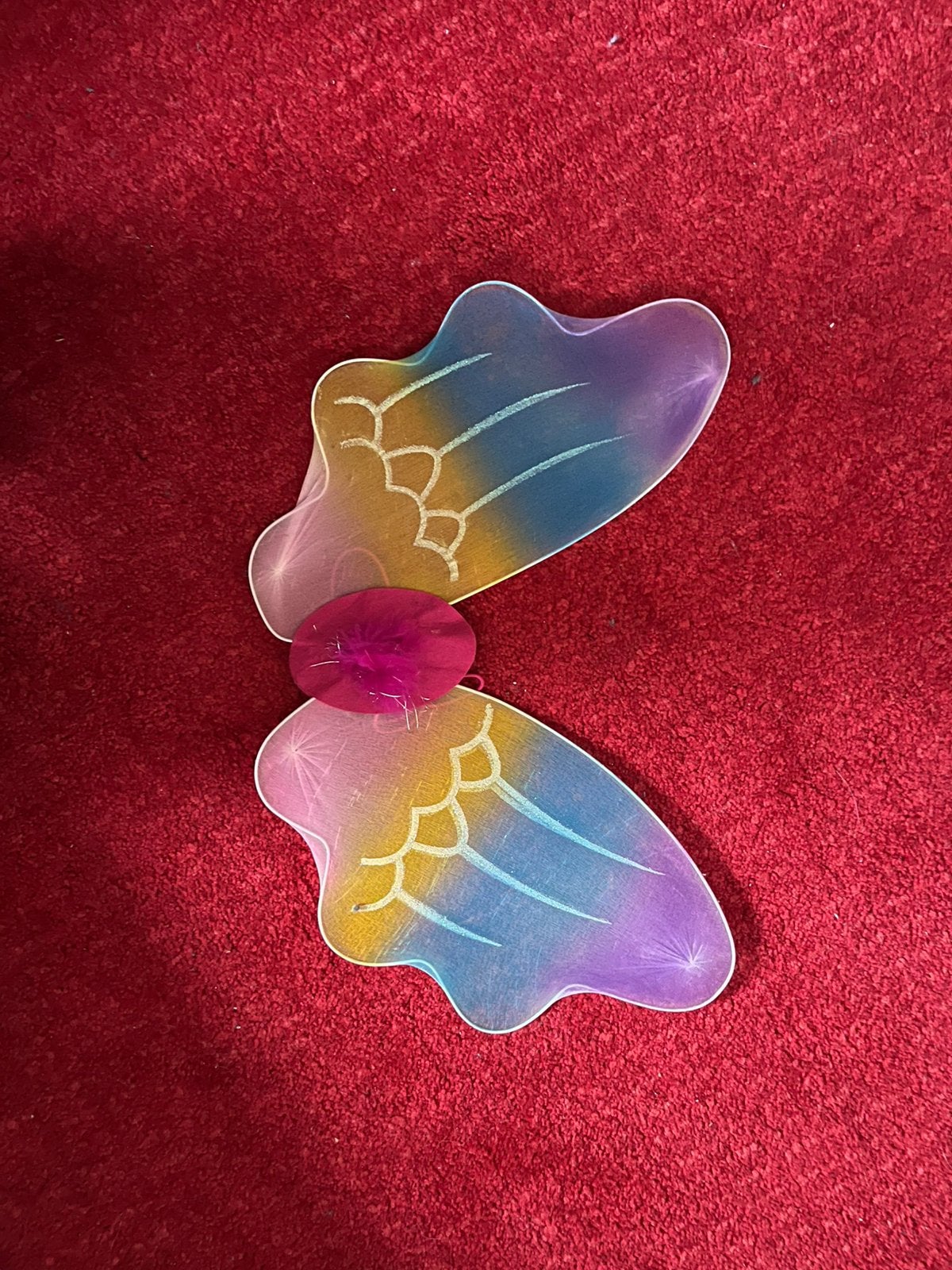 Regenboog Vleugels voor Verkleden en Spelen MOET WEG, Kinderen en Baby's, Carnavalskleding en Verkleedspullen, Gebruikt, Meisje