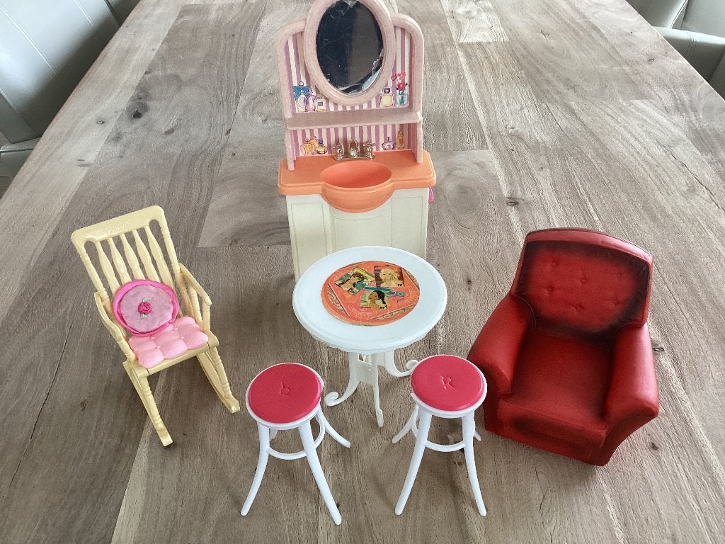 Barbiemeubels, vintage., Ophalen of Verzenden, Zo goed als nieuw, Accessoires