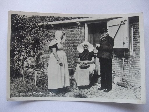 R26 Klederdracht Zeeland - 1954, Verzenden, 1940 tot 1960, Gelopen, Zeeland