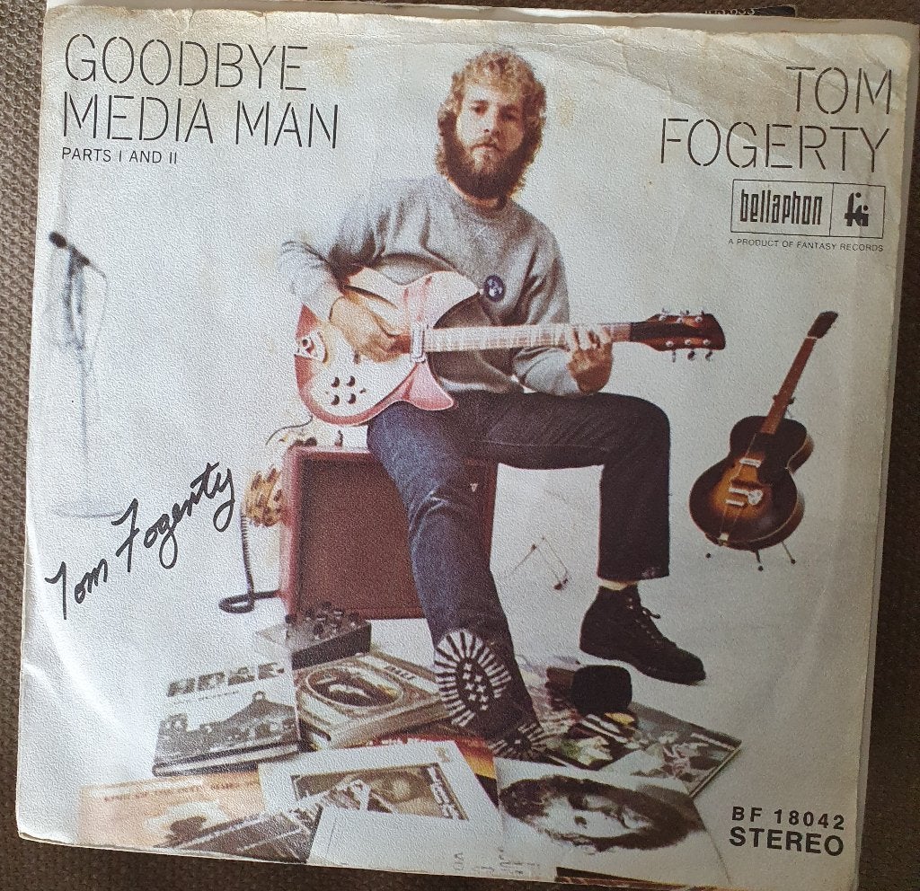 Tom Fogerty - Goodbye Media Man, Cd's en Dvd's, Fotohoes, Ophalen of Verzenden, Gebruikt, Pop