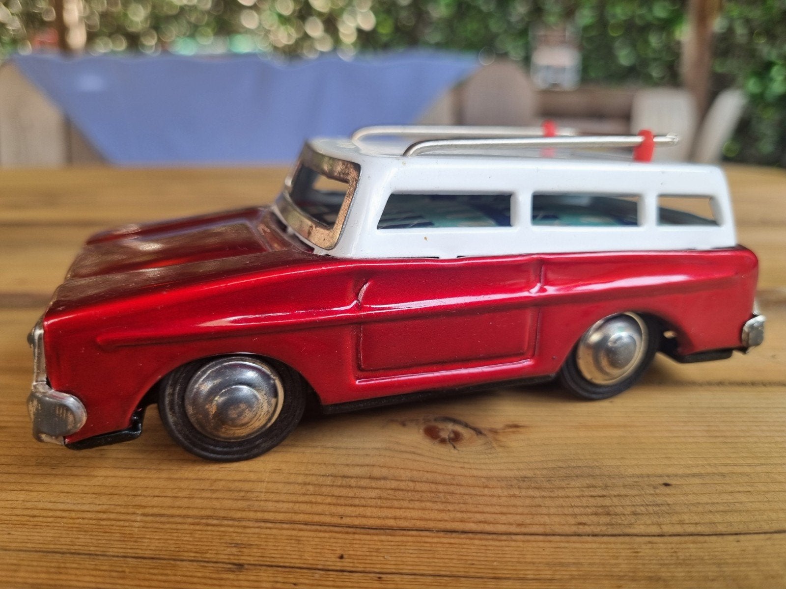 Vintage Blikken Speelgoedauto - Made in China, Ophalen of Verzenden, Gebruikt
