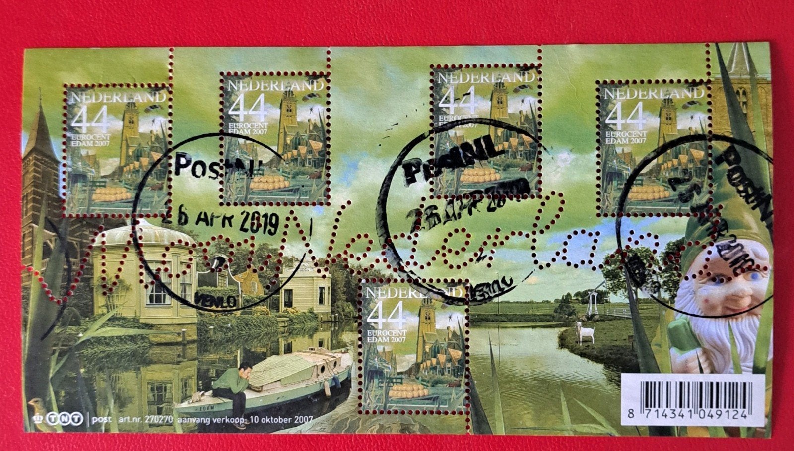 NVPH 2424: Compleet vel Mooi Nederland Edam 2007, Ophalen of Verzenden
