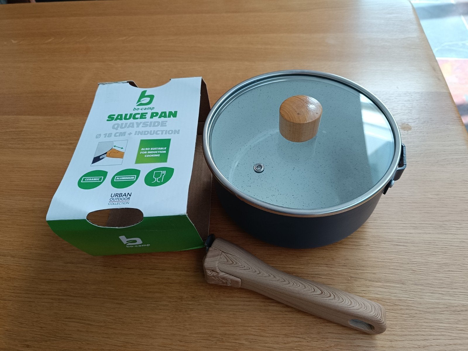 bo-camp steelpan, Ophalen of Verzenden, Nieuw, Aluminium, Pannenset