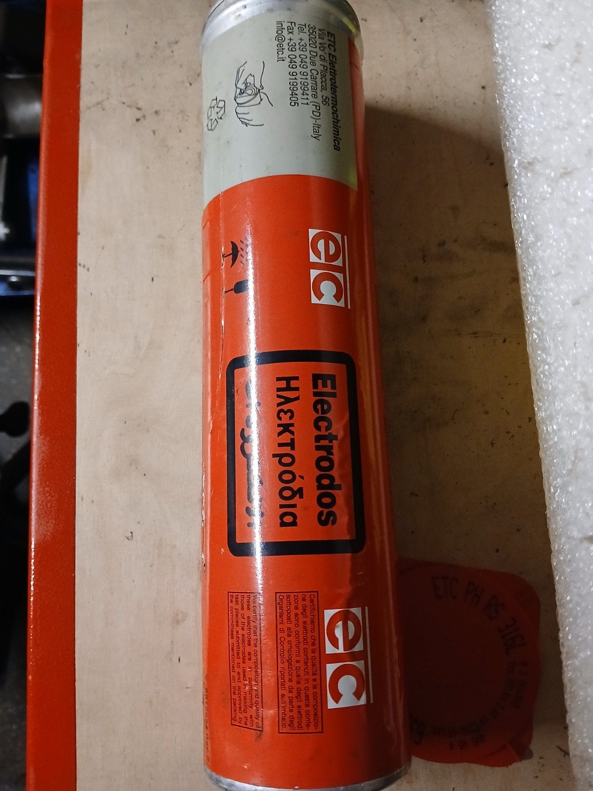 Rvs 316L elektrodes 2mm, Doe-het-zelf en Verbouw, Ophalen, Nieuw, Minder dan 150 ampère, Overige typen