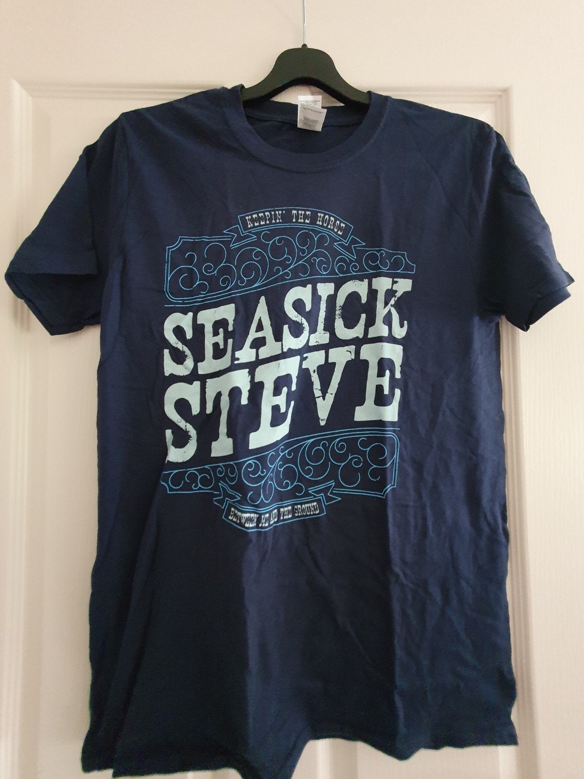 Concert t-shirt Seasick Steve, maat M, Tickets en Kaartjes, Eén persoon, Oktober