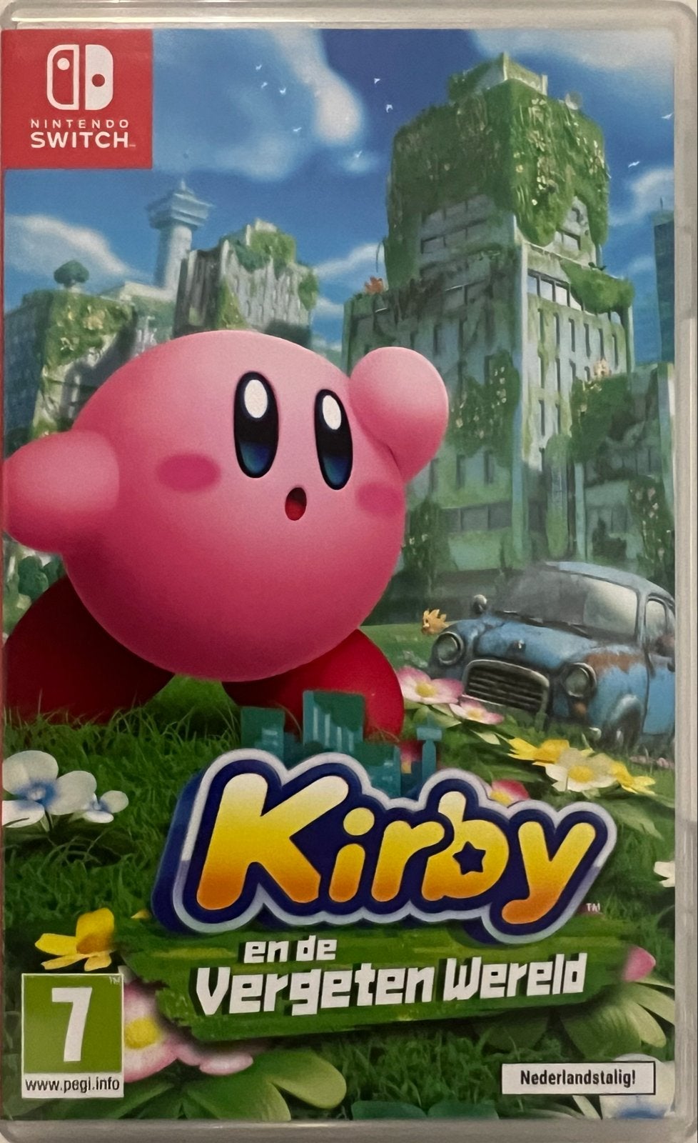 Kirby en de Vergeten Wereld - Nintendo Switch, 2 spelers, Eén computer, Ophalen of Verzenden, Zo goed als nieuw