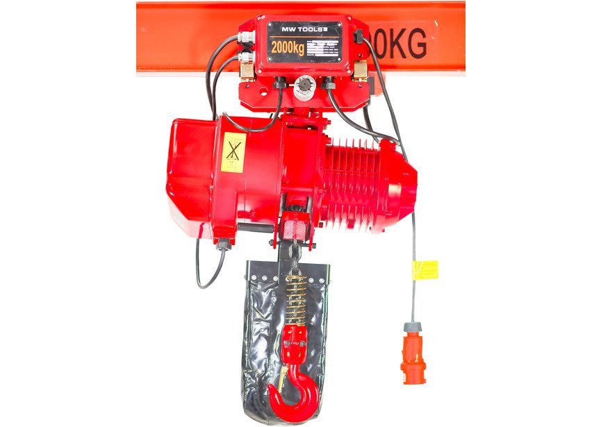 Industriële elektrische kettingtakel 2 ton 6 meter