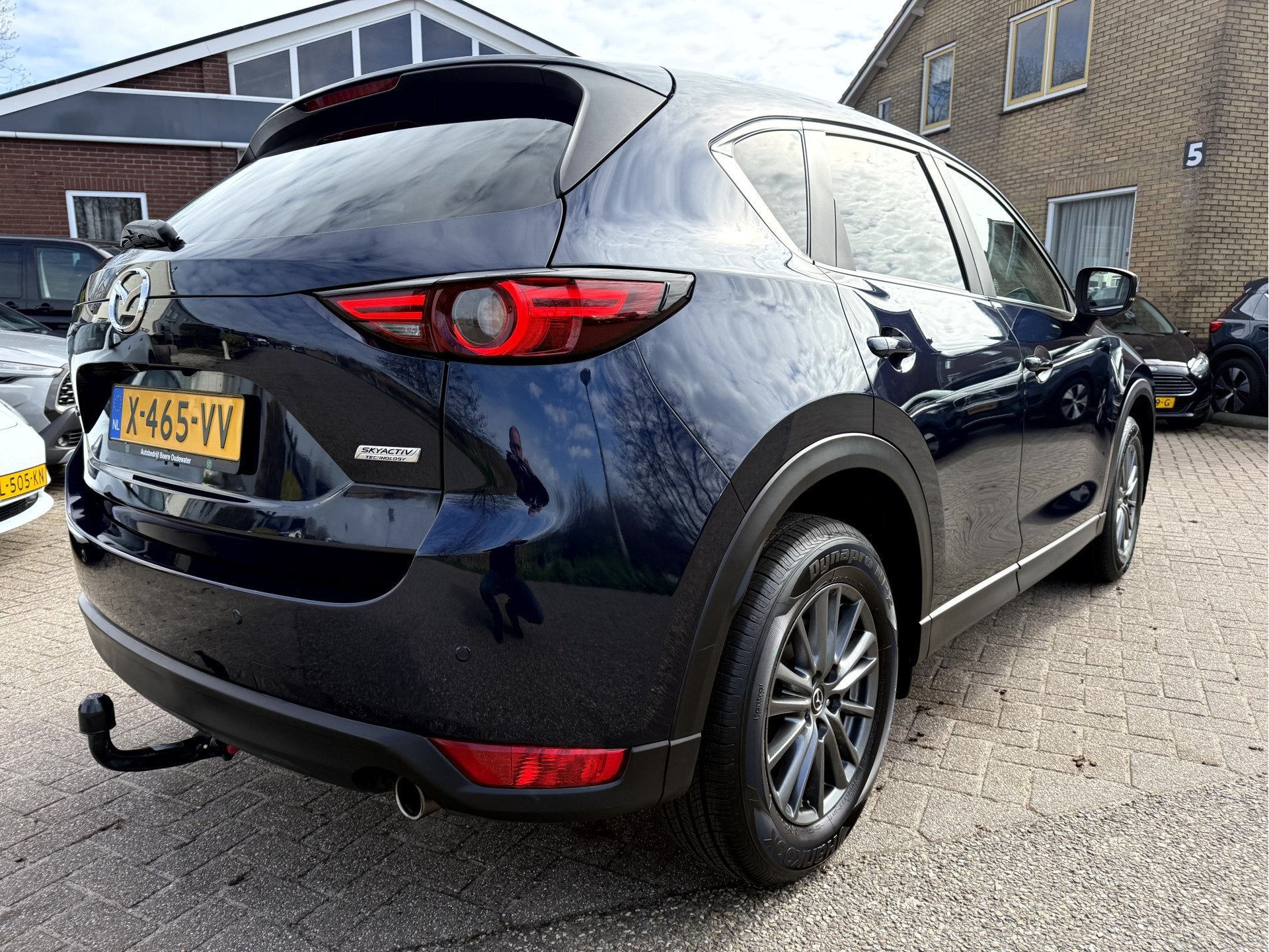 Mazda CX-5 2.0 SkyActiv-G 165 Skylease GT Leer, Trekhaak, Ap, 1998 cc, Gebruikt, 4 cilinders, 2000 kg