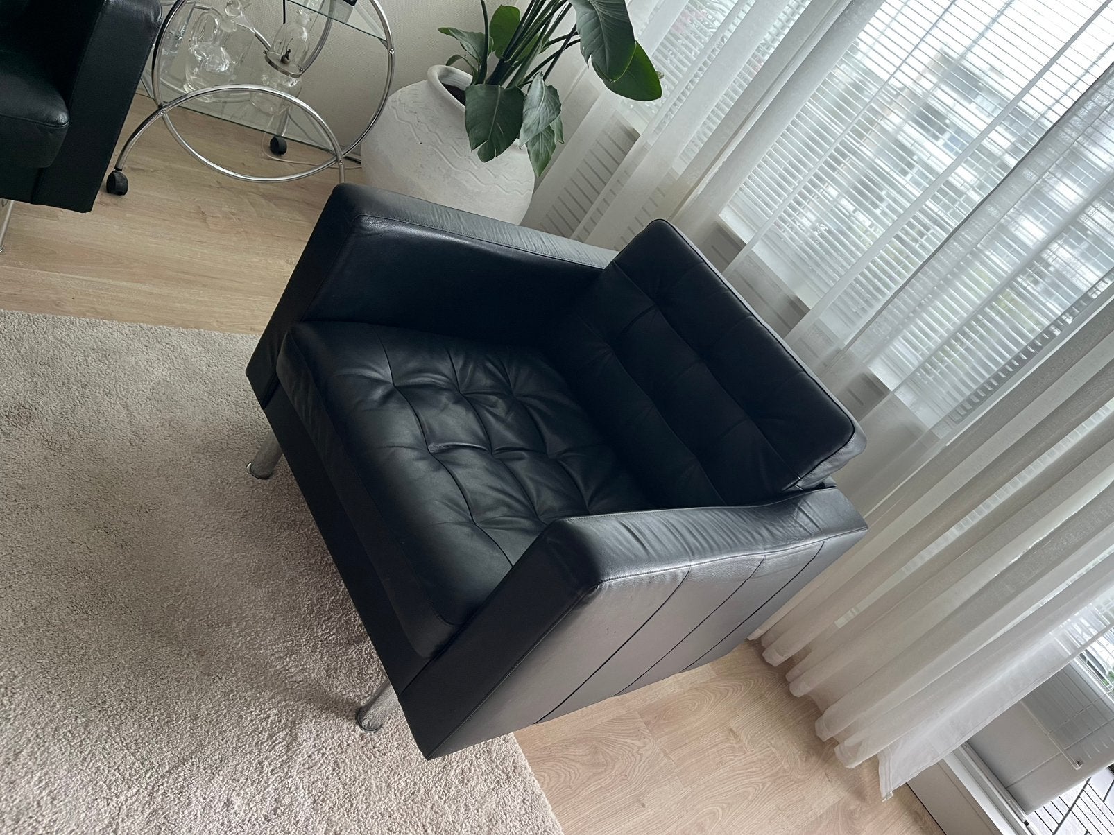 2 IKEA leunstoelen te koop (ook separaat zie beschrijving), Ophalen, Gebruikt, 75 tot 100 cm, Rechthoekig
