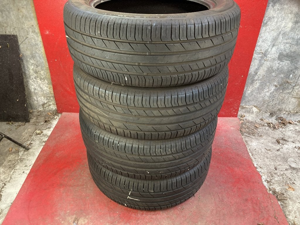 4x 235/55R19 Nexen gebruikte banden, 19 inch, Gebruikt, ., Ophalen of Verzenden