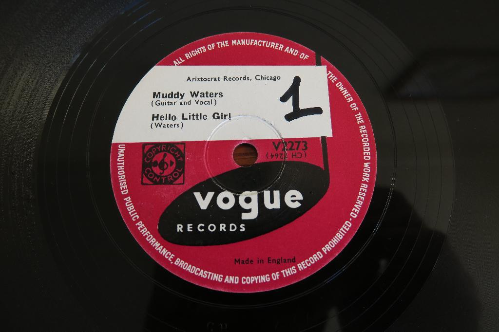 Muddy Waters Hello Little Girl 78rpm 78 toeren blues shellac, Gebruikt, 10 inch, Ophalen of Verzenden, 1940 tot 1960