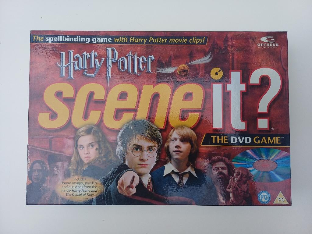Harry Potter Scene-It? DVD spel, Verzamelen, Harry Potter, Gebruikt, Spel, Ophalen of Verzenden
