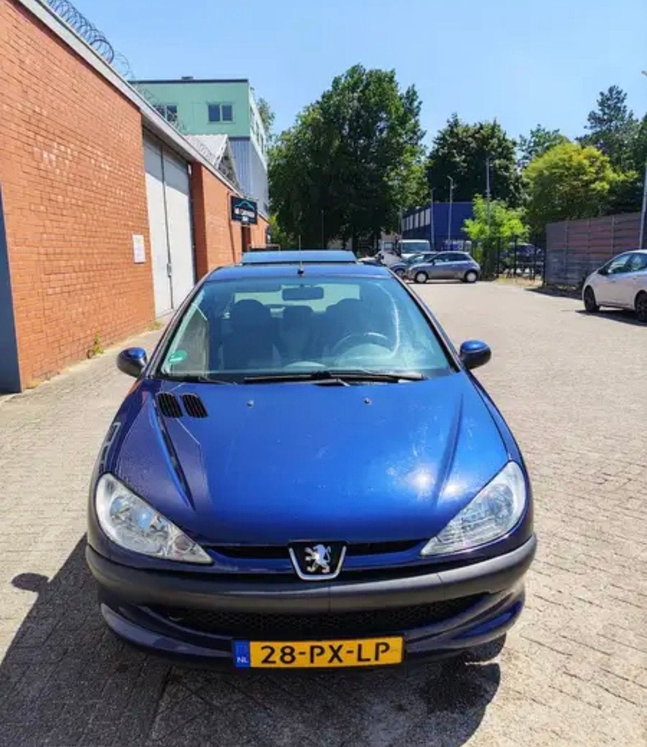 Peugeot 206 1.4 XT 3D AUT 2005 Blauw, Auto's, Blauw, Particulier, 1100 kg, 955 kg