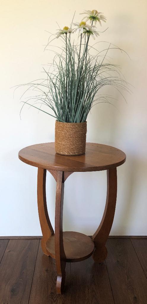 Vitage bijzet tafel, Ophalen, Minder dan 55 cm, Gebruikt, Stijl gebaseerd op klassieke West‑Europese bijzettafeltjes