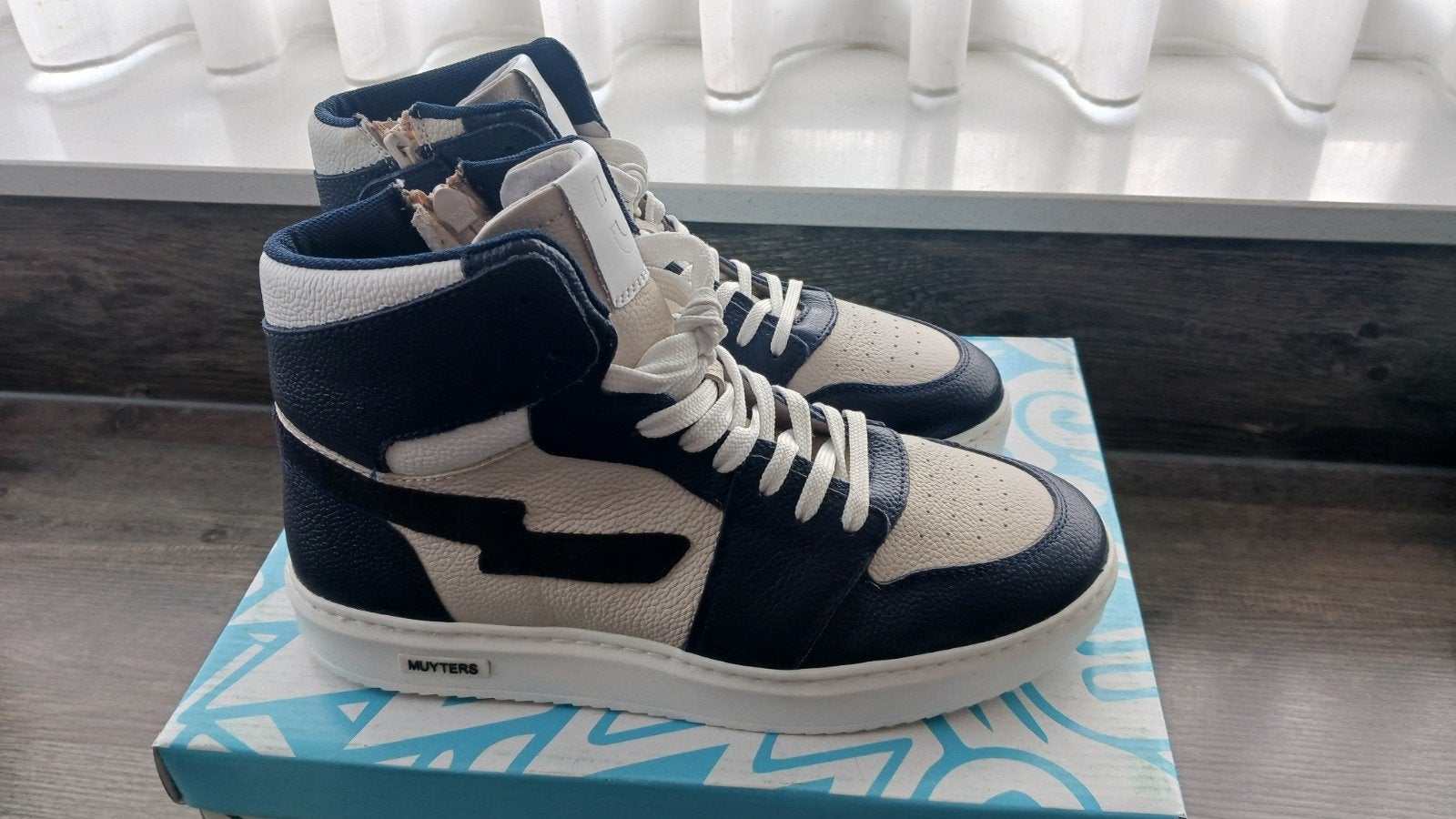 NIEUW! Muyters sneakers leer rits jongen maat 38, Schoenen, Nieuw, Ophalen of Verzenden, Muyters