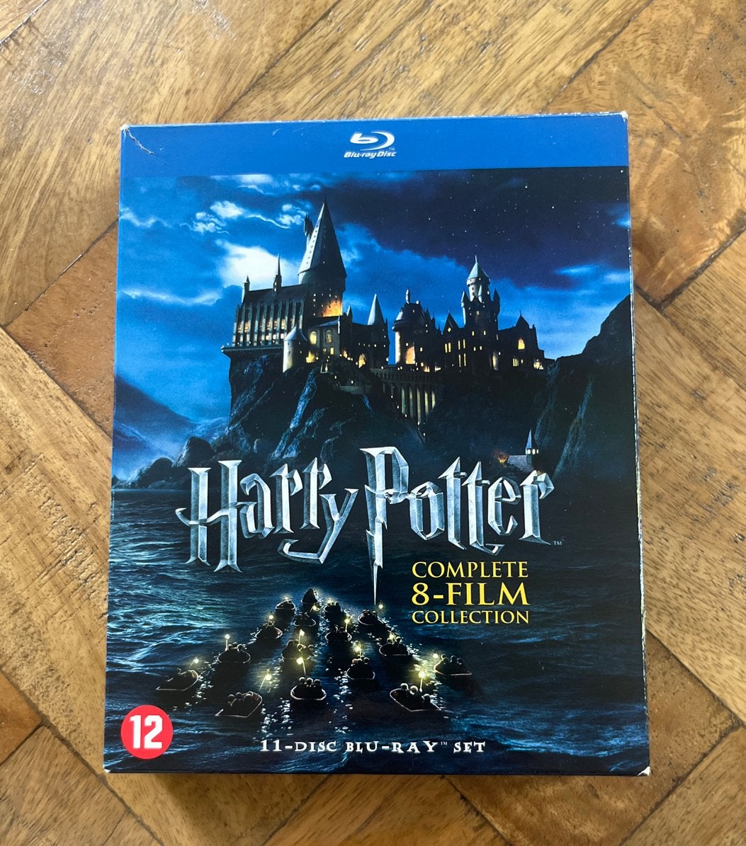 Harry Potter Complete 8-Film Collection - Blu-ray Boxset, Cd's en Dvd's, Blu-ray, Ophalen, Engels, Nederlands, Boxset