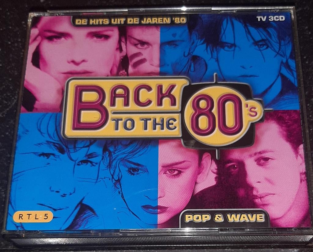 Back to the 80's pop & wave 3cd, Cd's en Dvd's, Ophalen of Verzenden, Zo goed als nieuw, Pop, Boxset