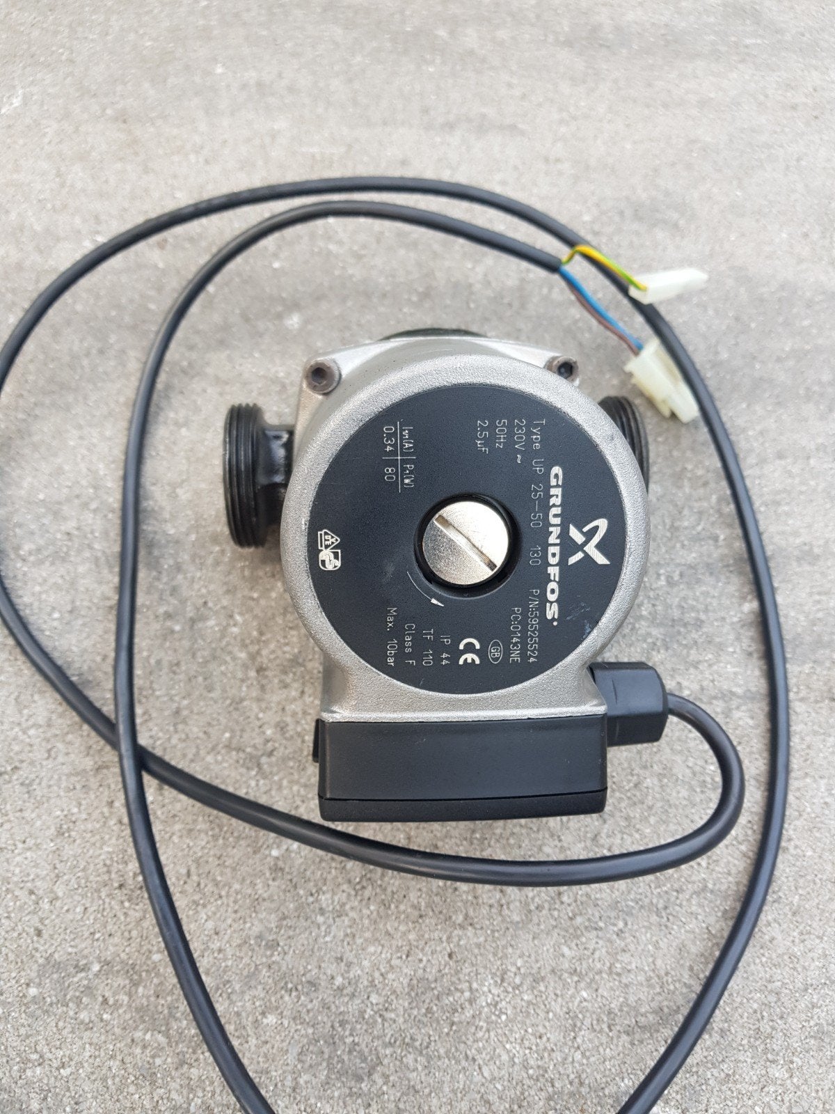 Te koop cv ketelpomp grundfos, Doe-het-zelf en Verbouw, Verwarming en Radiatoren, Gebruikt, Minder dan 30 cm, Cv-ketel of Combi-ketel