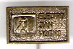 Jan Hoens electro zilverkleurig speldje ( L_129), Verzenden, Nieuw, Merk, Speldje of Pin